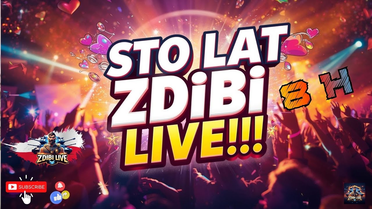 Live urodzinowy🍾🎉 🎁 🫡 Zdibi Live 🫵🏻 🔔 Zdibi Live 🎮 Twitch