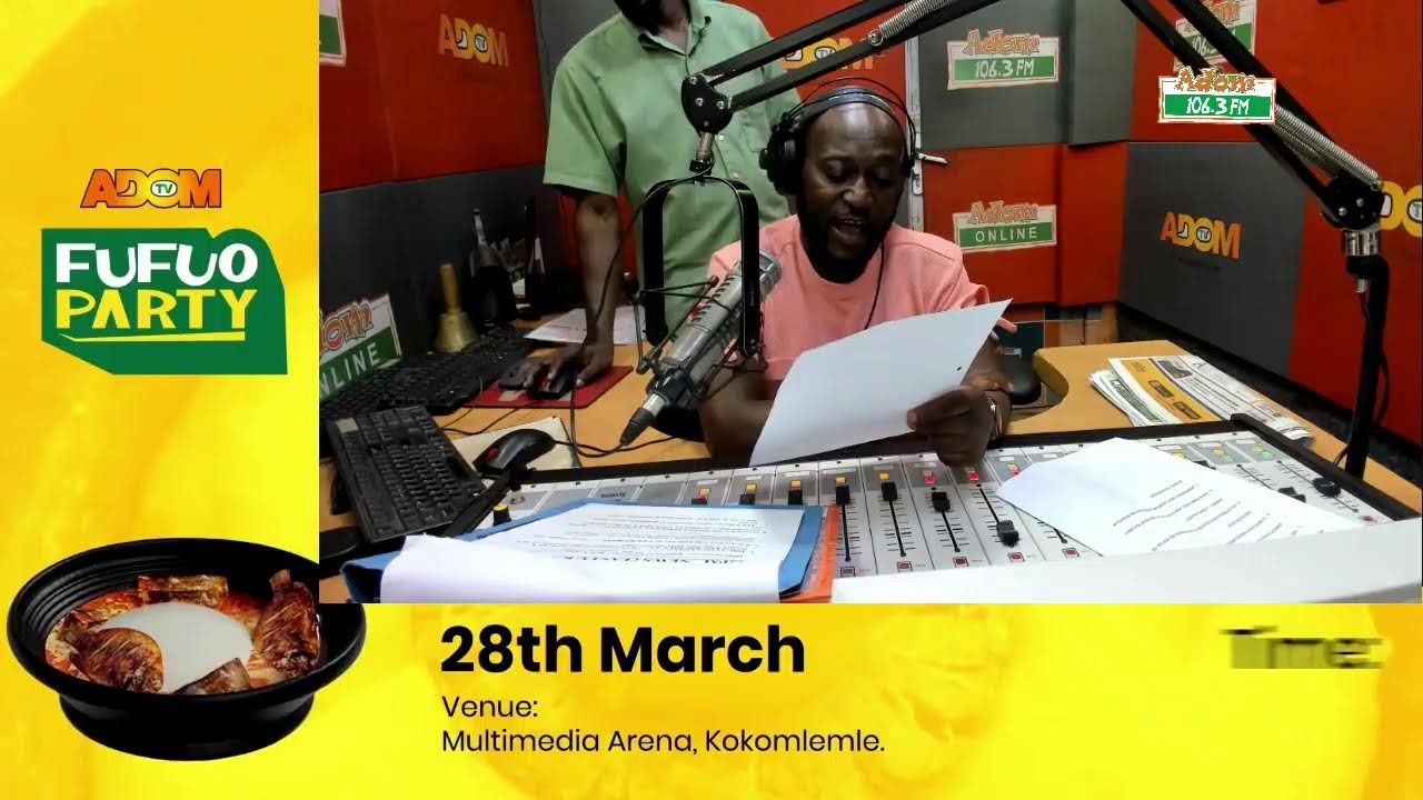 Midday News Kasiebo Is Tasty on Adom 106.3 FM (17-03-26)