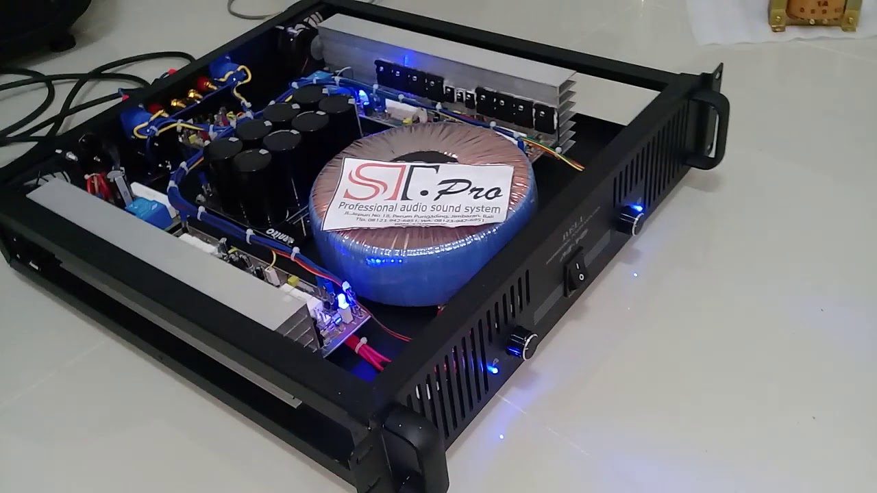 tes power Apex B500 Stpro audio bali