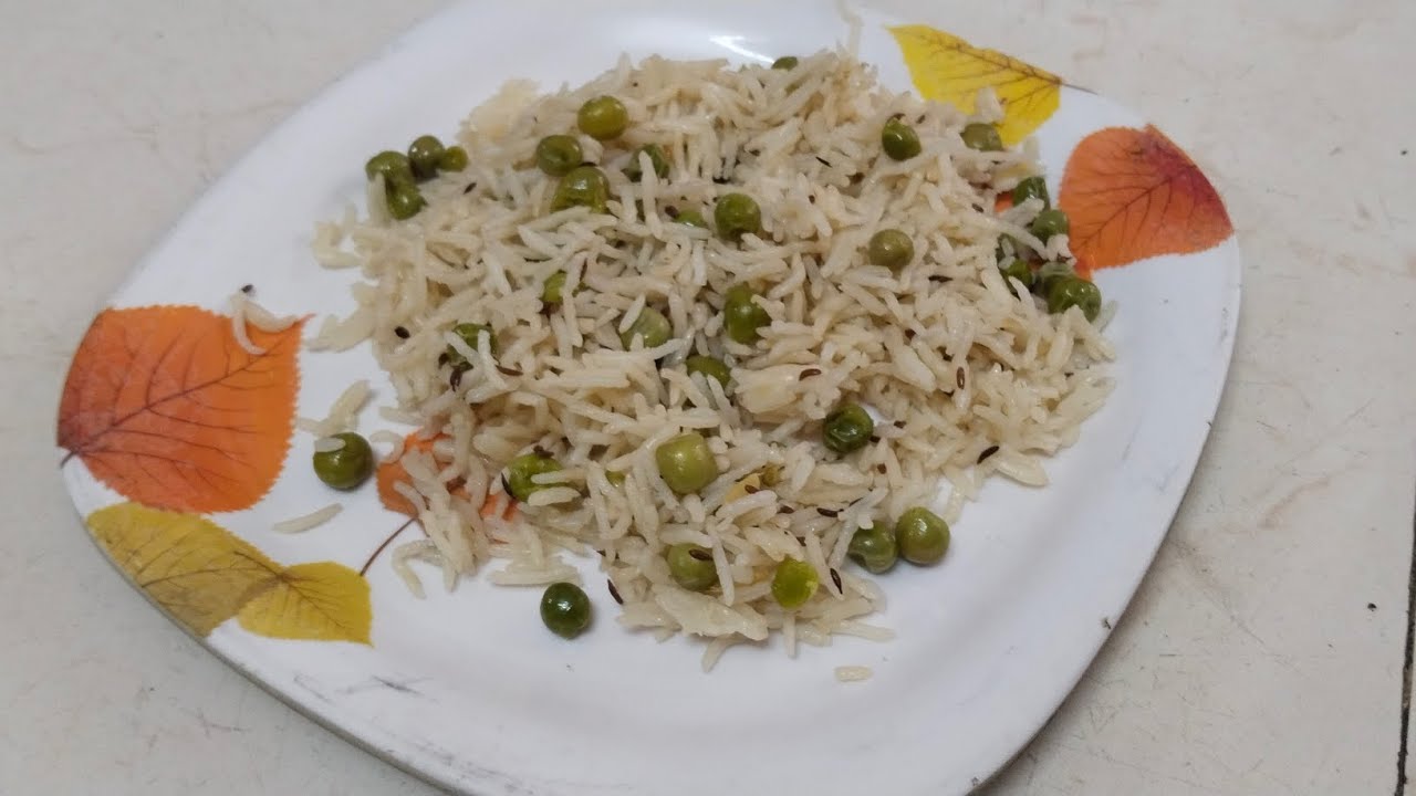 Jira matar chawal cooker me | jira matar rice 🍚
