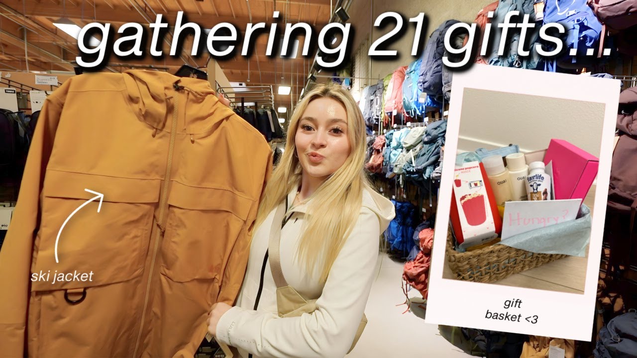 Shopping for my boyfriends 21st birthday gift | envelope game, coupons, cutest basket