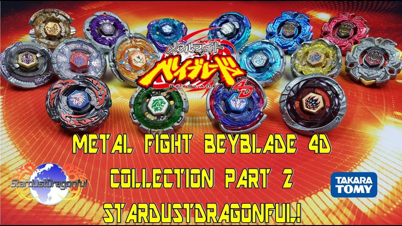 METAL FIGHT BEYBLADE 4D COLLECTION PART 2 STARDUSTDRAGONFUL! AWESOME