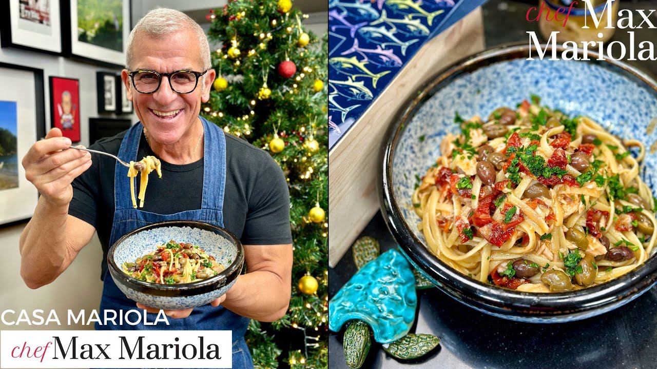 PASTA TONNO e OLIVE IN BIANCO *Così buona che puoi farla tutti i giorni!!!* Ricetta Chef Max Mariola