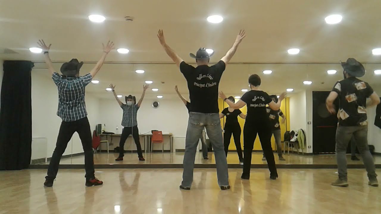 BYE BYE PARIS, Line Dance (Demo)