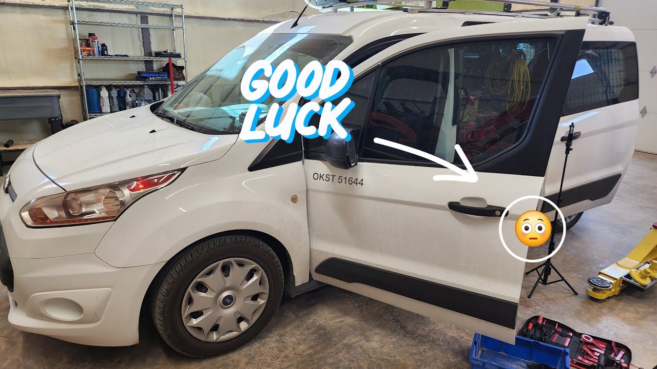 2016 Ford Transit Connect door latch replacement