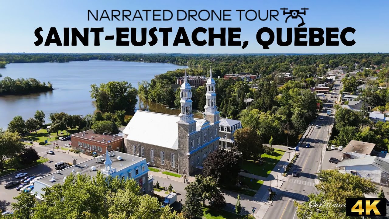 ⚜️  Saint-Eustache, Québec✨4K Drone