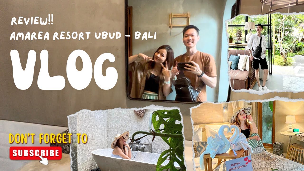 Bali Vlog - Review Amarea Resort Ubud: Surga Tersembunyi di Tengah Alam Bali 🌿✨