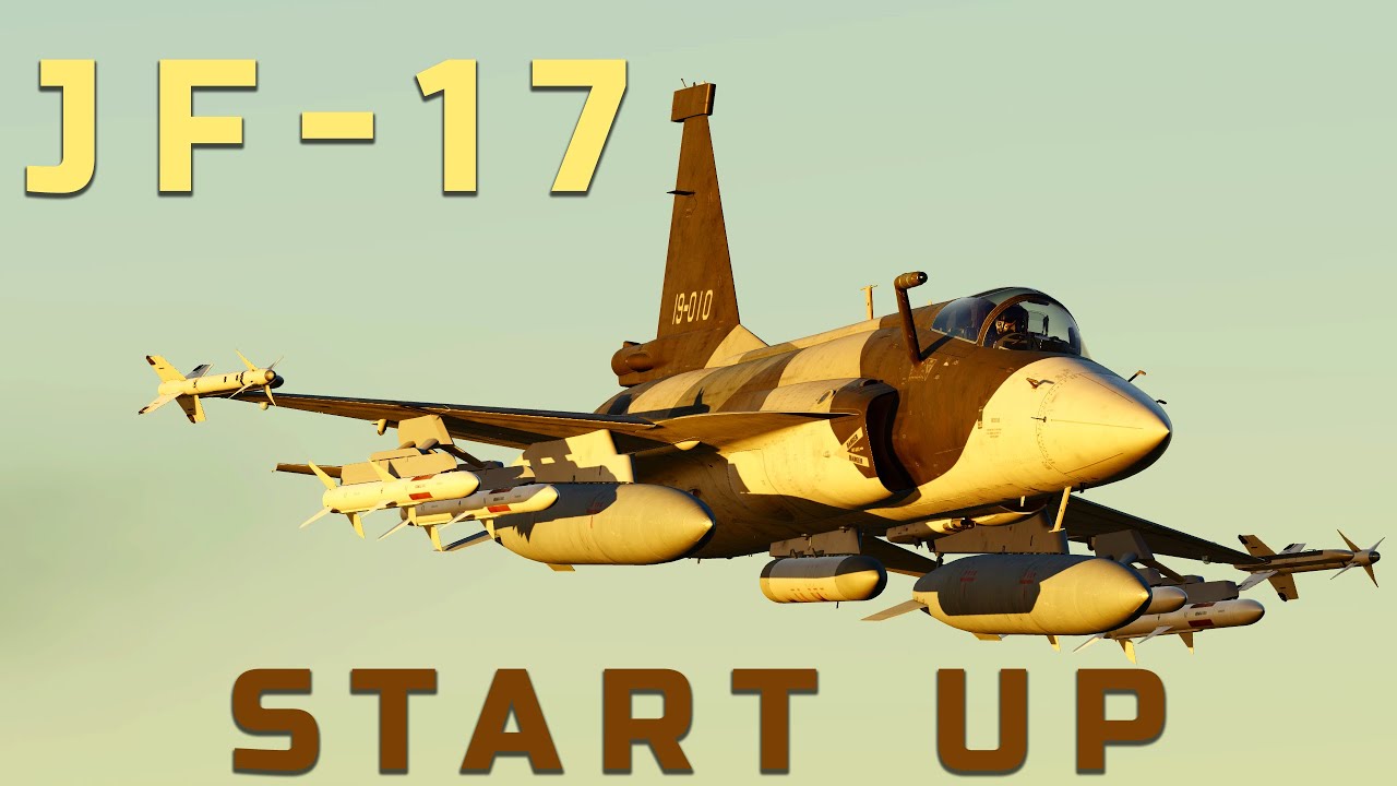 DCS WORLD | JF-17 Startup tutorial