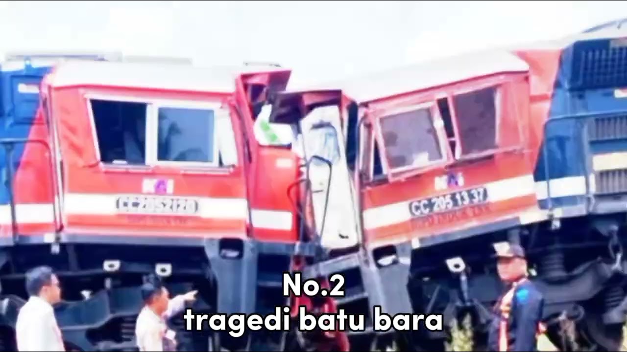 Top 7 kecelakaan kereta api di Indonesia part 3 ditunggu part 4 nya ya