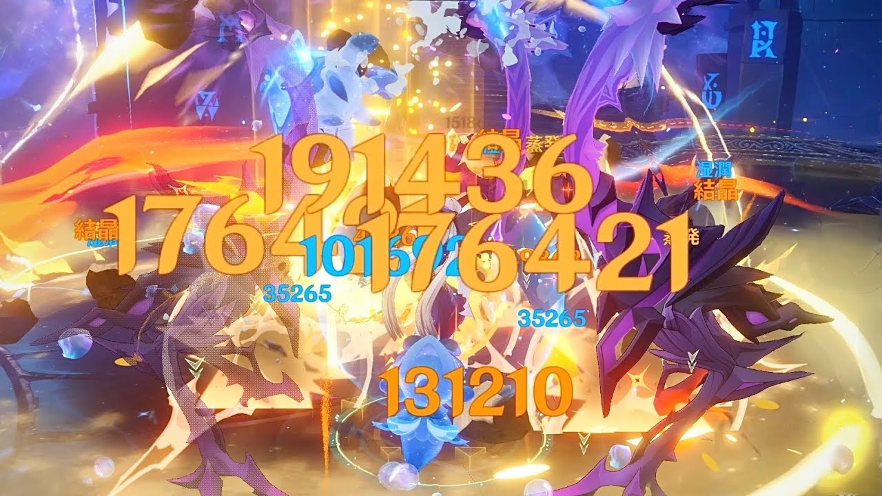 [Genshin Impact] Уничтожение 12-го этажа Спиральной Бездны с помощью Пробужденного Нингуана - Вер...