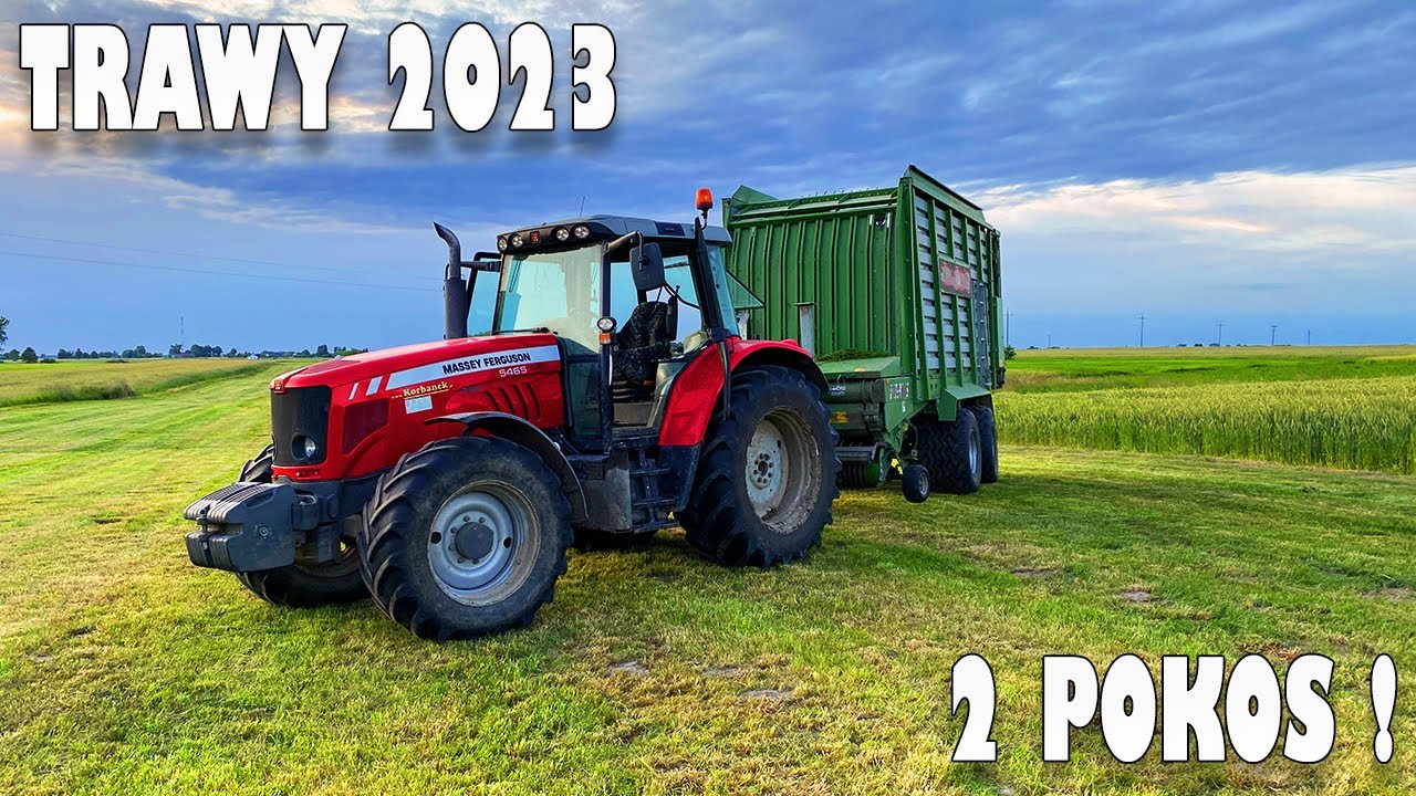 🔥2 POKOS TRAW NA LUBELSZCZYŹNIE ! ZBIÓR TRAW 2023 Z UR KUROWSKI W GR NIEWĘGŁOWSKI 🔥OPOROWO🔥