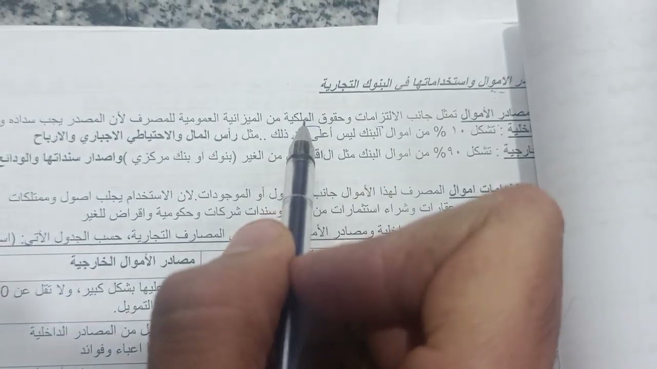 شرح اقتصاد نظري وحدة النقود والبنوك حزء ثالث ا.شادي ابو عيشة