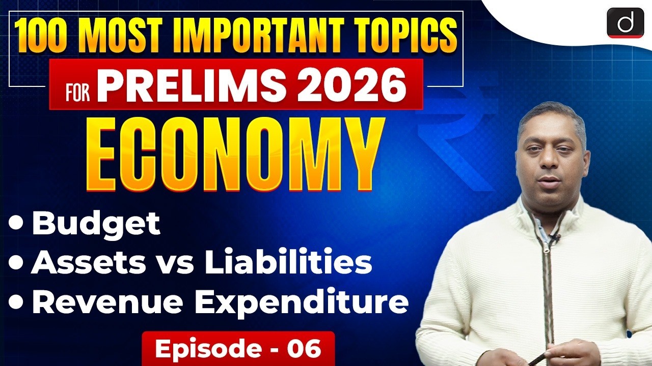 Union Budget | Capital vs Revenue Receipts | UPSC Prelims 2026 | Drishti IAS English