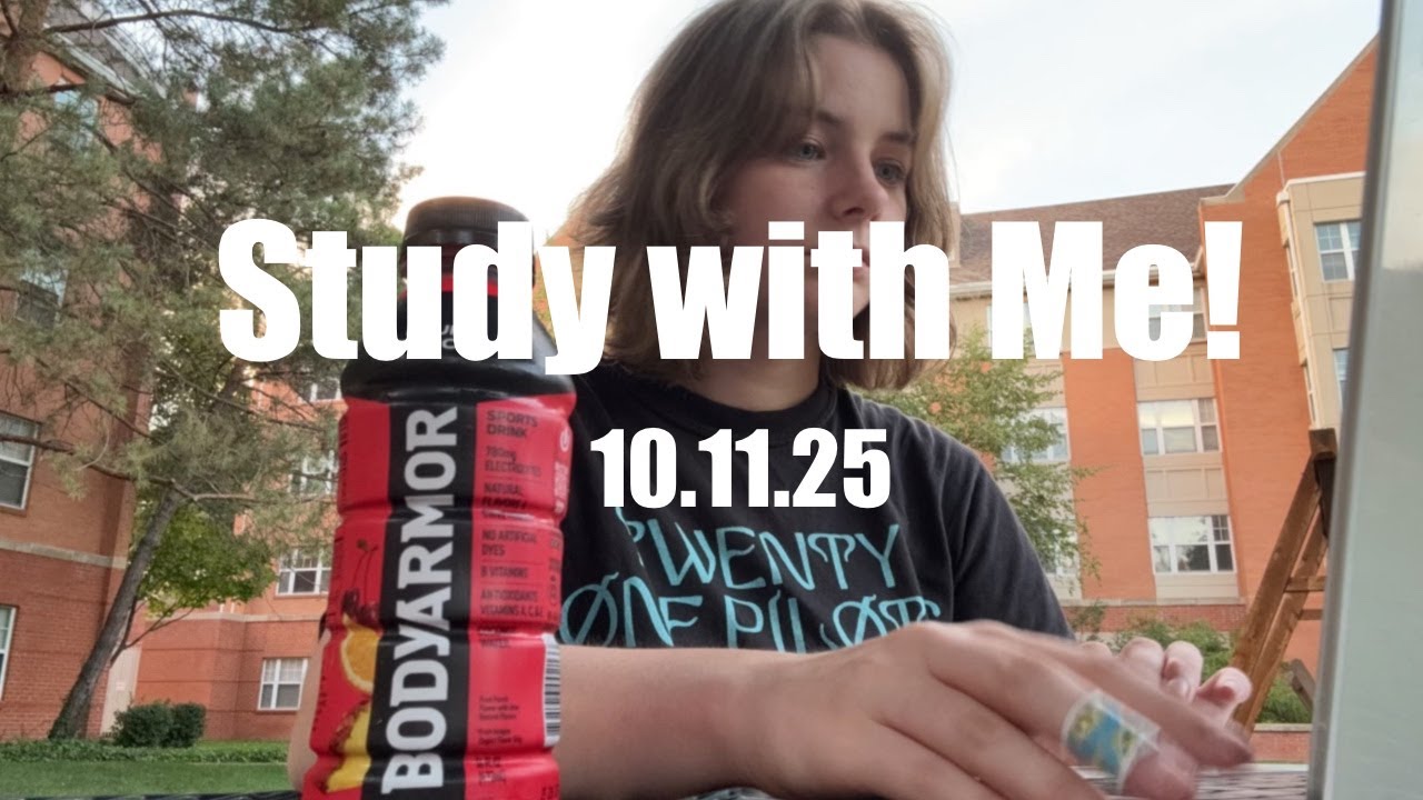 Study w/ Me @ WASHU | 7 Hour Study Day