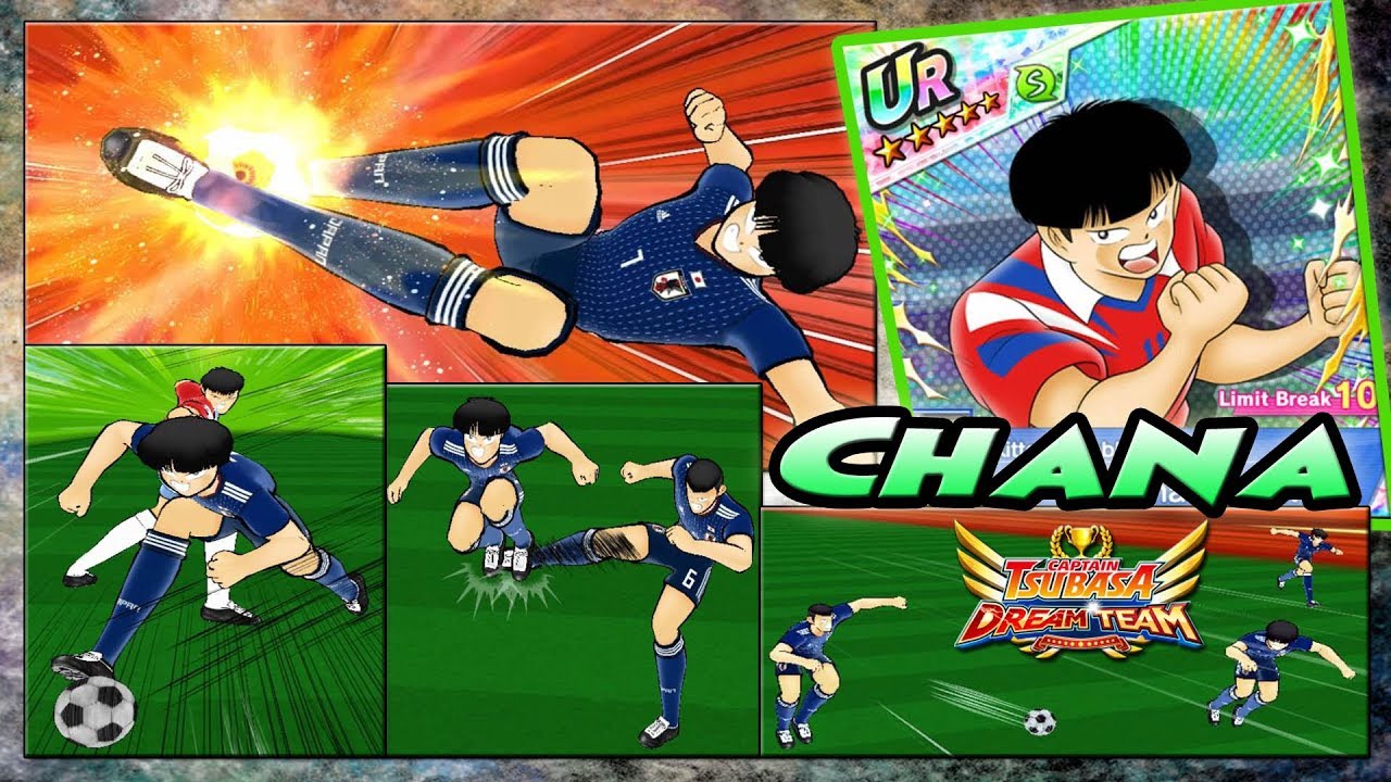 NEW CHANA.. DRIBBLE 20k.. AMAZING!! PVP TEST w/CHANA - Captain Tsubasa Dream Team
