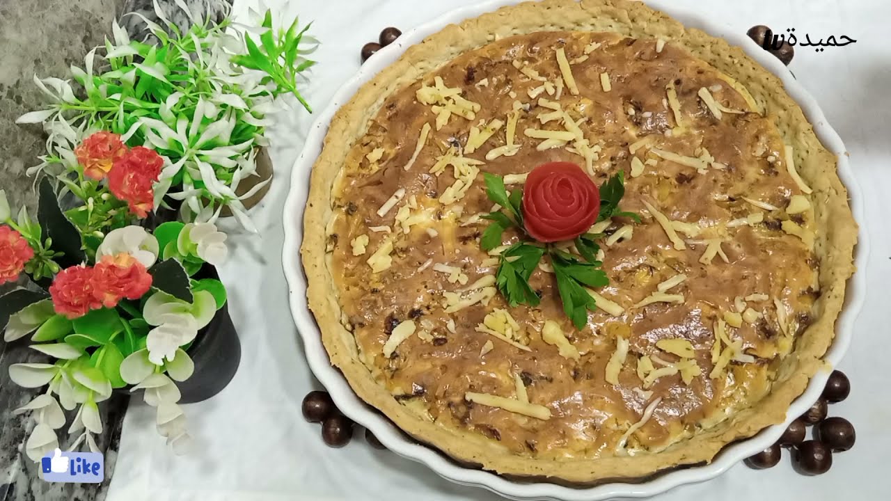 كيش ساهل بحشوة رائعة وبنينة للعشاء