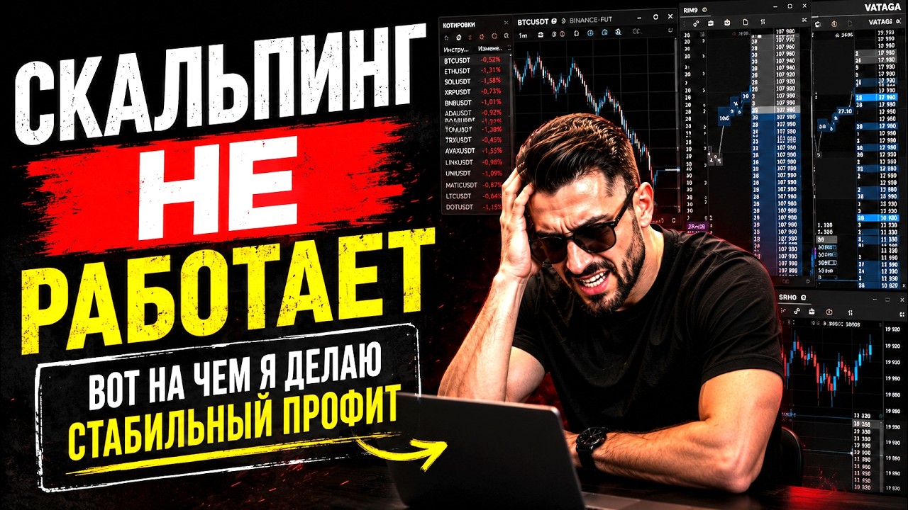 СКАЛЬПИНГ БОЛЬШЕ НЕ РАБОТАЕТ? Вот на чем я зарабатываю