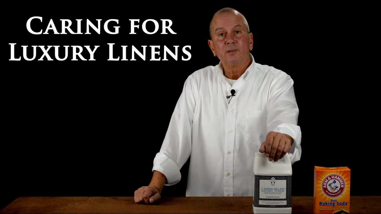 How to clean (launder) your luxury bed sheets & linens.