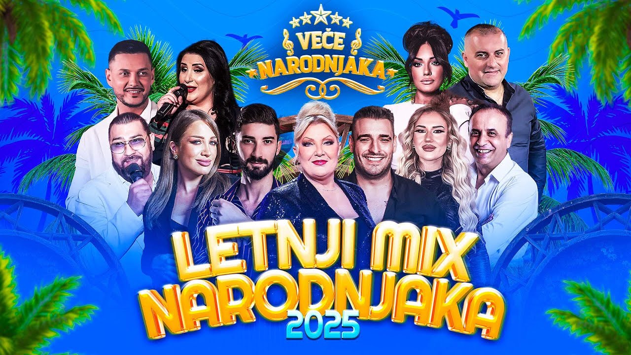 LETNJI MIX NARODNJAKA - 2025 ★ VEČE NARODNJAKA ★