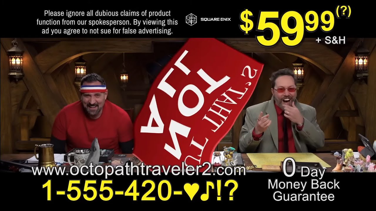 But Wait! There's More!- Sam Riegel ads