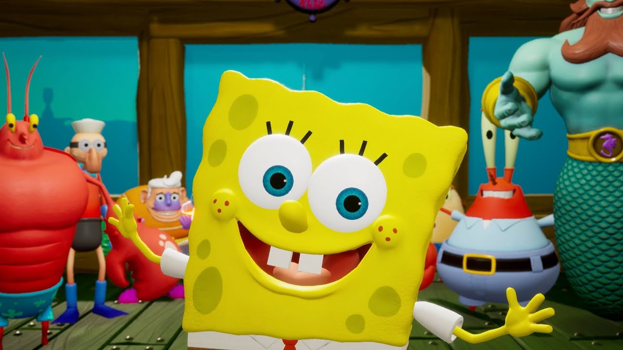SpongeBob SquarePants: Battle for Bikini Bottom &ndash; Rehydrated 100% - Full Game Walkthrough No Damage