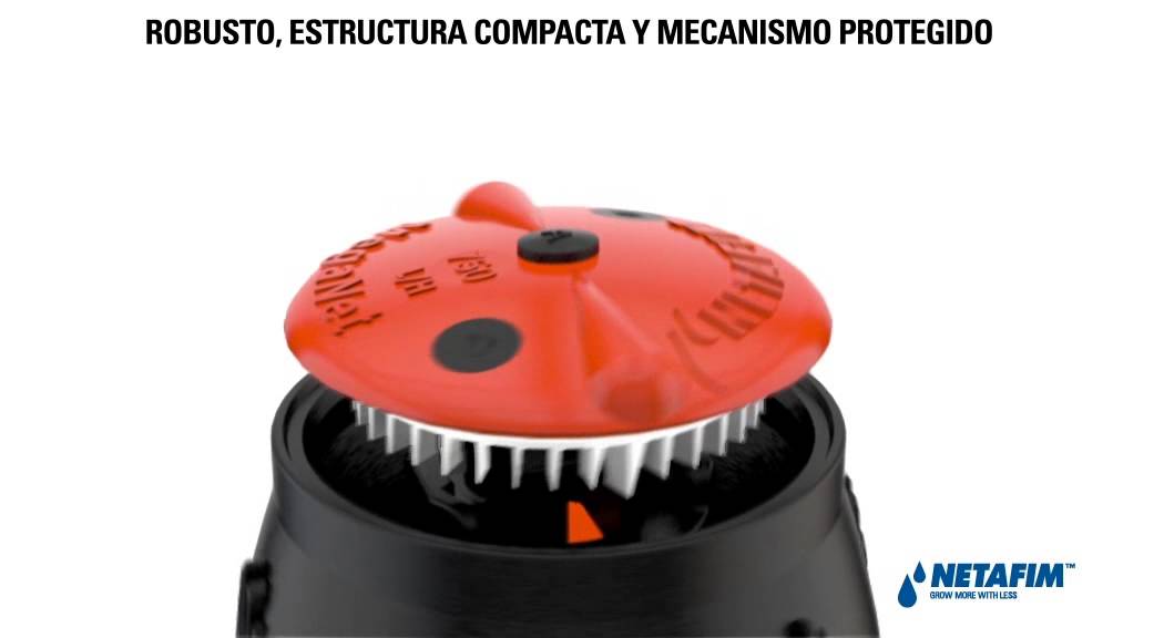 Netafim Aspersor MegaNet Animación