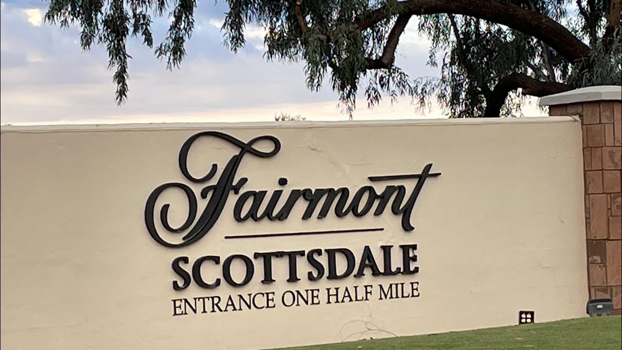 Walking tour of the fabulous Fairmont Scottsdale Princess