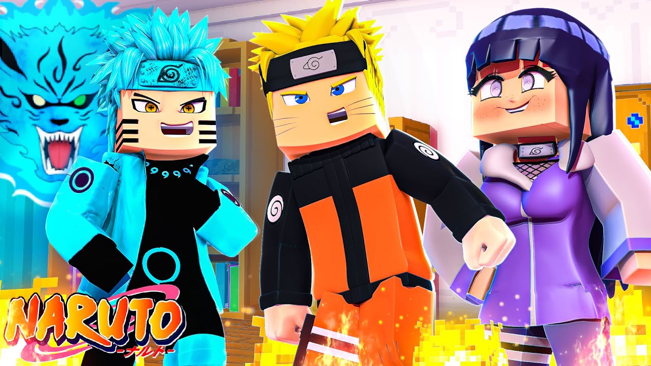 Who's Your Family? O FILHO DO NARUTO VIROU JINCHUURIKI DA MATATABI no MINECRAFT !
