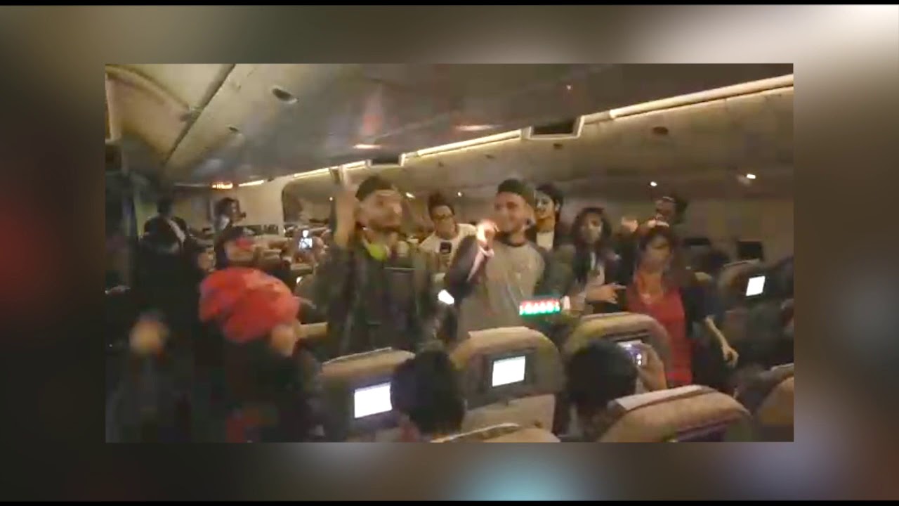 Inflight fun onboard PIA!
