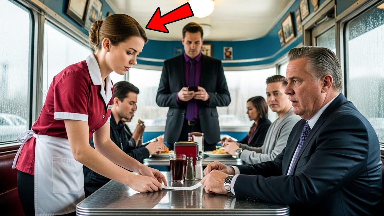 Waitress Warns Millionaire About His Friend—Next Day, a Luxury Car Arrives at Her Door