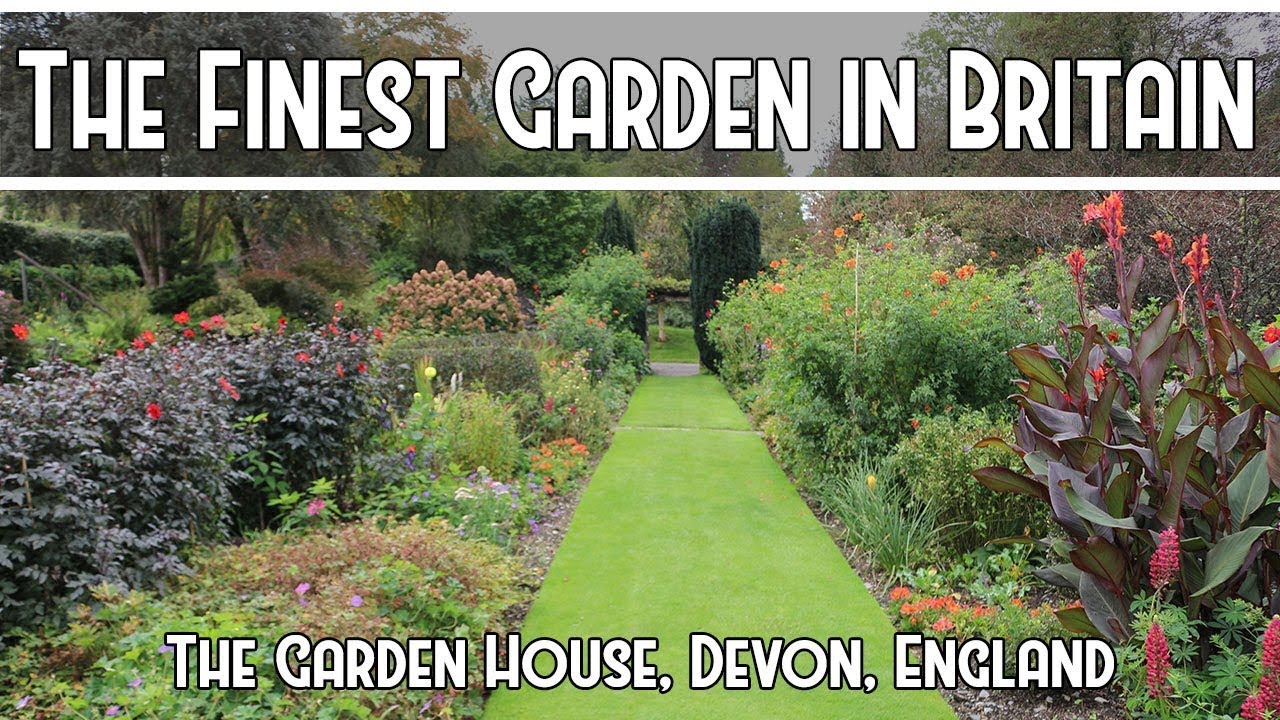 Explore Enchanting Garden House in Devon England I Relaxing Tour of Historic 10-Acre Garden