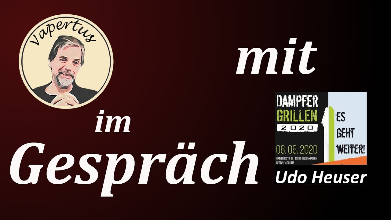 Im Gespr&auml;ch mit Udo Heuser und Obi (Dampfergrillen 2020)
