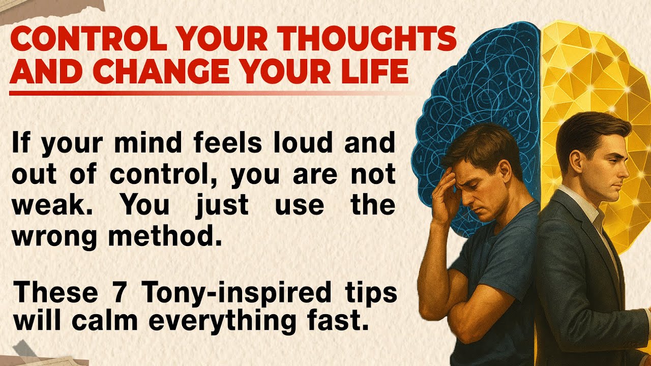 7 Simple Tips to Control Your Thoughts 🔥 | Improve English Fluency | Graded Reader