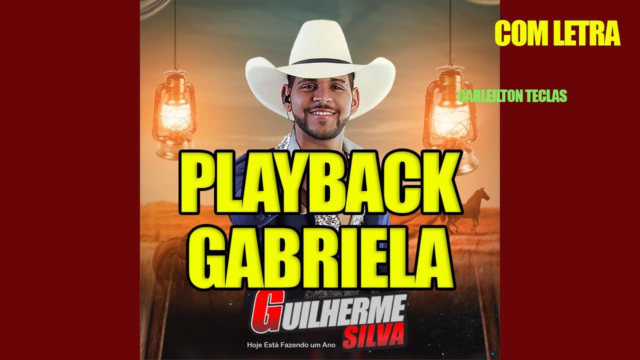PLAYBACK GABRIELA TITITI - GUILHERME SILVA - KARAOKÊ GABRIELA TITITI