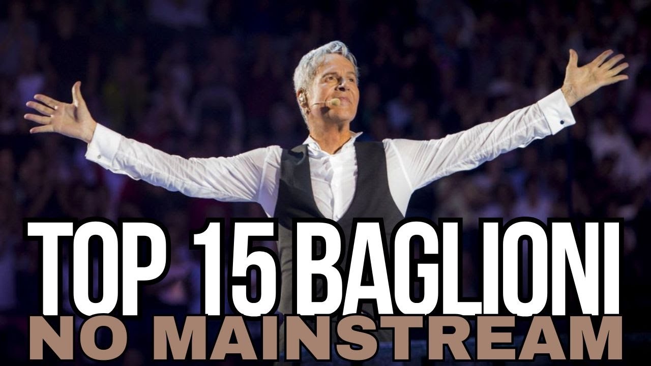 Le 15 MIGLIORI CANZONI MENO MAINSTREAM di CLAUDIO BAGLIONI