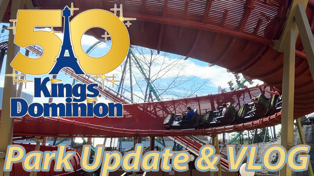 Открытие фестиваля в King Dominion | VLOG | Март 2025