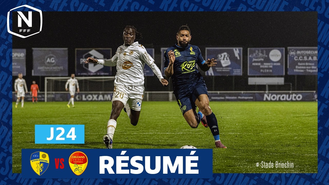 J24 I Stade Briochin - US Orléans LF (1-3) I National FFF 2025-2026