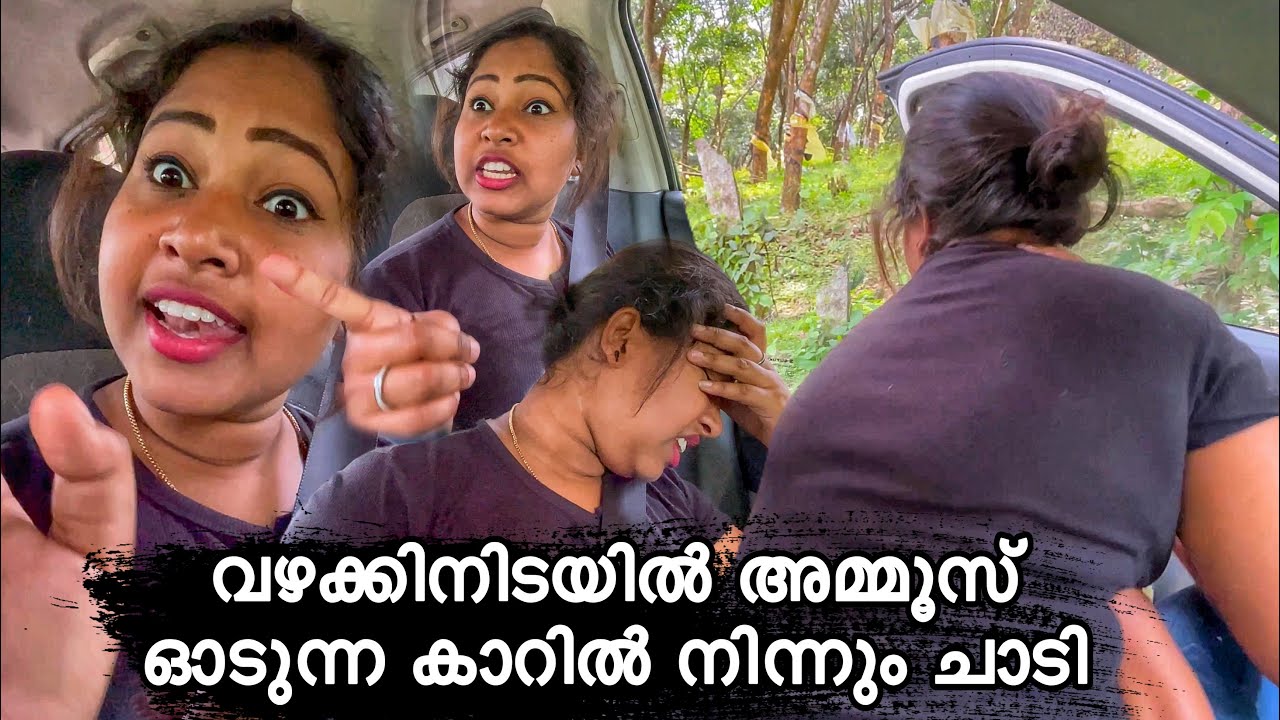 വഴക്കിനിടയിൽ അമ്മൂസ് ഓടുന്ന കാറിൽ നിന്നും ചാടി | Wayanadan vloger