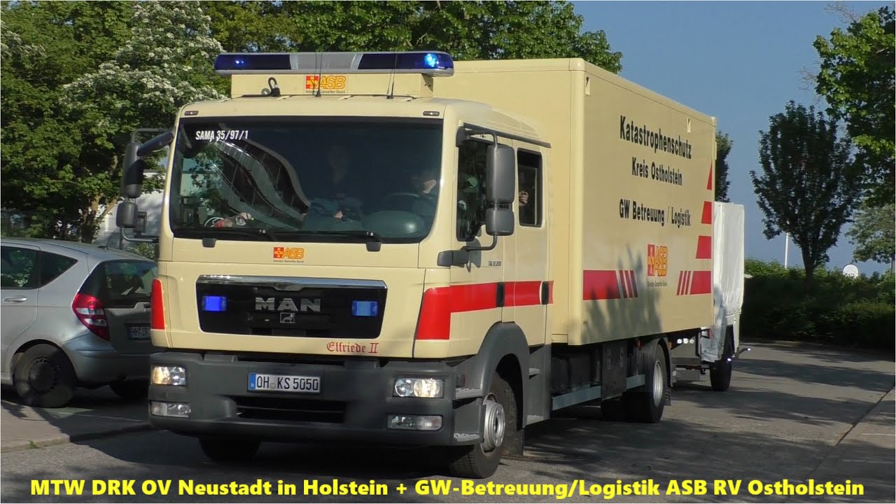 [Hella RTK QS!] MTW DRK OV Neustadt in Holstein + GW-Betreuung/Logistik ASB RV Ostholstein