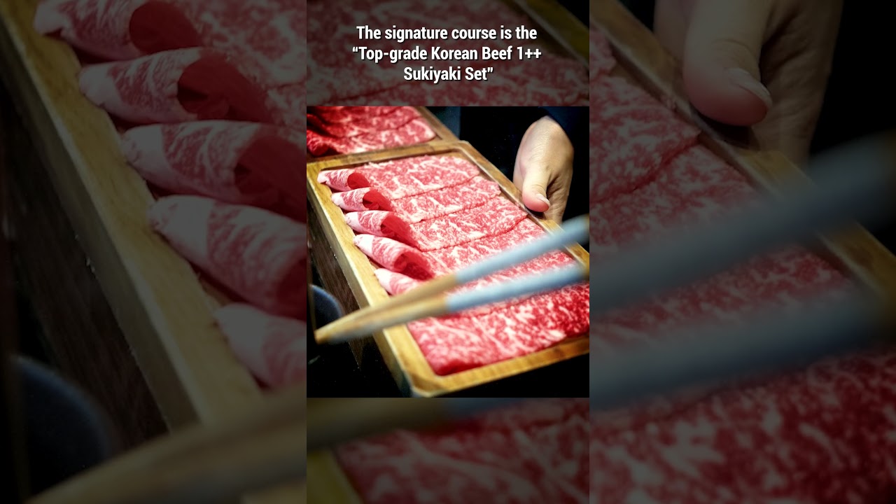 How Hon528 Serves Premium Korean Sukiyaki &mdash; 1++ Beef Shabu-Shabu at 혼528 in Seoul, South Korea