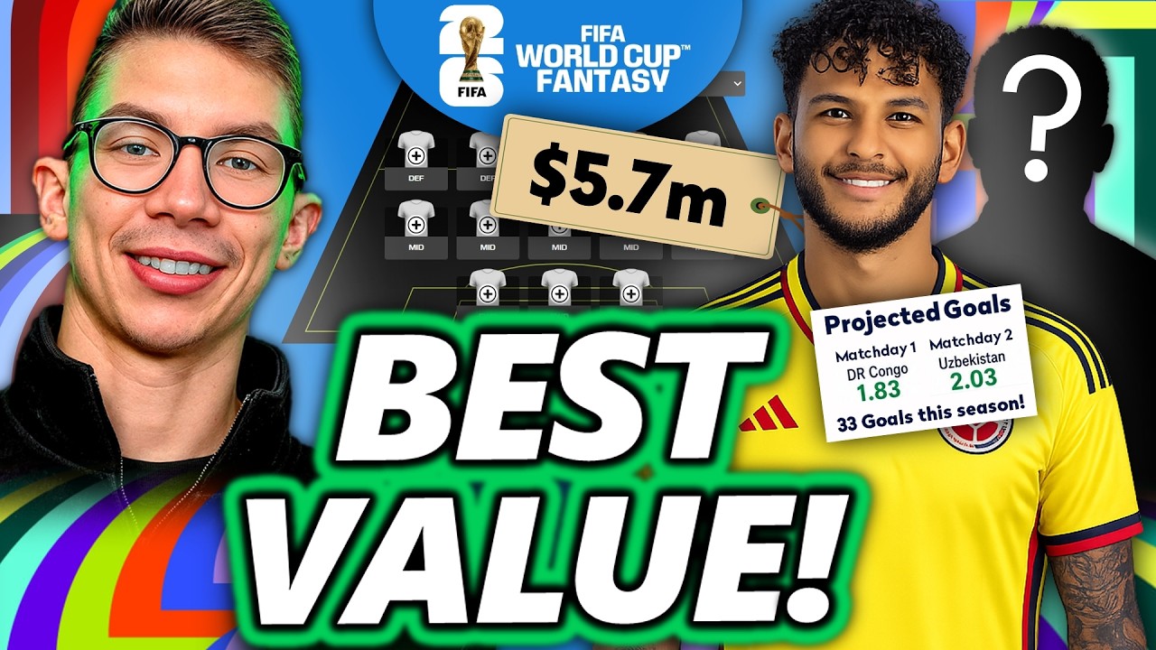 ЛУЧШИЕ НЕДОРОГИЕ ИГРОКИ В FANTASY FIFA WORLD CUP 2026! | FANTASY FOOTBALL FIFA WORLD CUP 2026