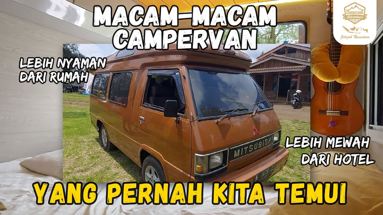 Motorhome dan Campervan unik ini Lebih Nyaman Dari rumah, Lebih Mewah dari Hotel Lengkap ada Kasur
