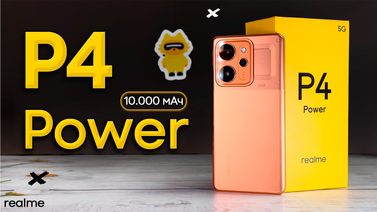 НЕДЕЛЮ на одном заряде?  Realme P4 Power ЧИТЕРСКИЙ смартфон с батареей 10.000 мАч