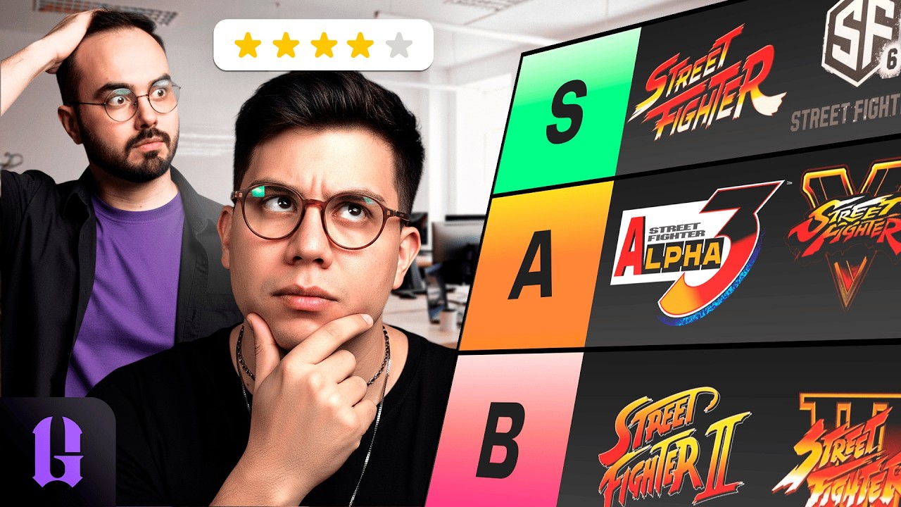Ranqueando TODOS os Street Fighters