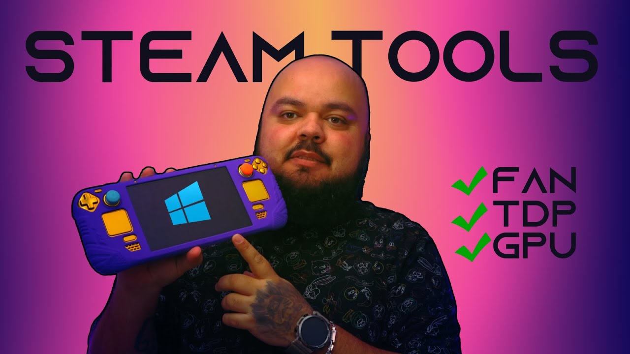 STEAM DECK TOOLS: TRANSFORME SEU STEAM DECK WINDOWS !