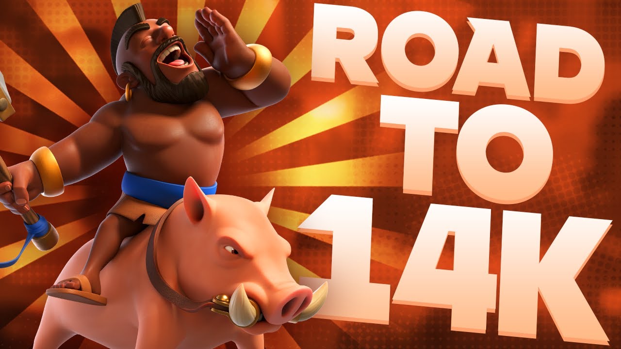 ROAD TO 14K 🏆 #clashroyale #shorts