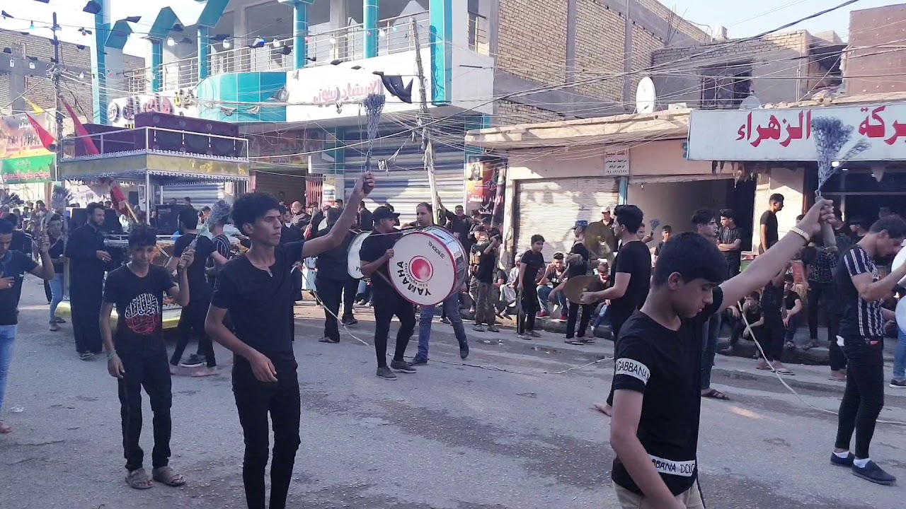 جانب من عزاء موكب سفير الحسين في قلعه سكر ٣/محرم١٤٤١