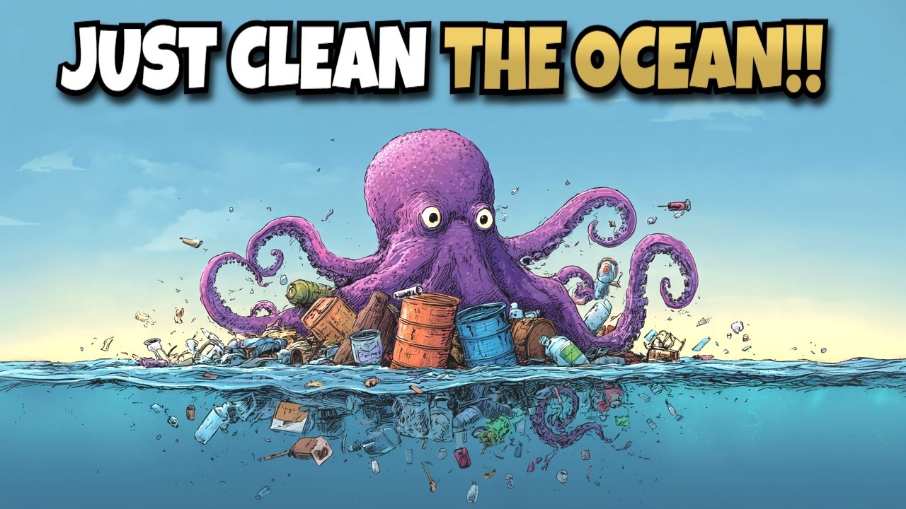 A Game Where All You Do is Clean But You Are a Kraken!