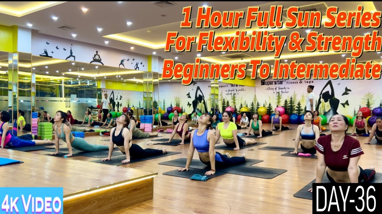 DAY-36 1 Hour Full Sun Series For Flexibility & Strength | Master Ranjeet Singh Bhatia|