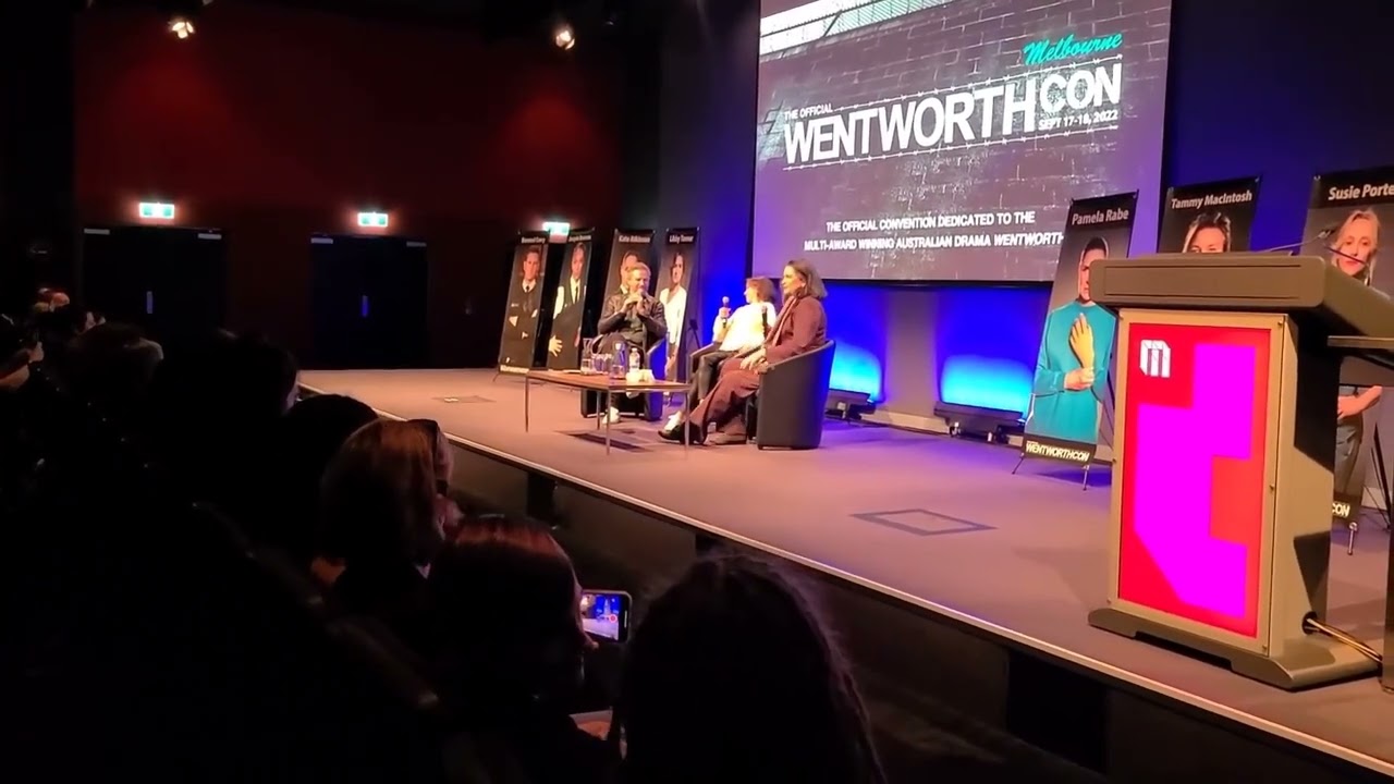 Kate Atkinson and Pamela Rabe are Welcomed to Wentworthcon 18/9/22